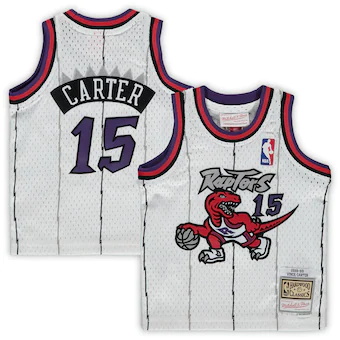 infant mitchell and ness vince carter white toronto raptors-323